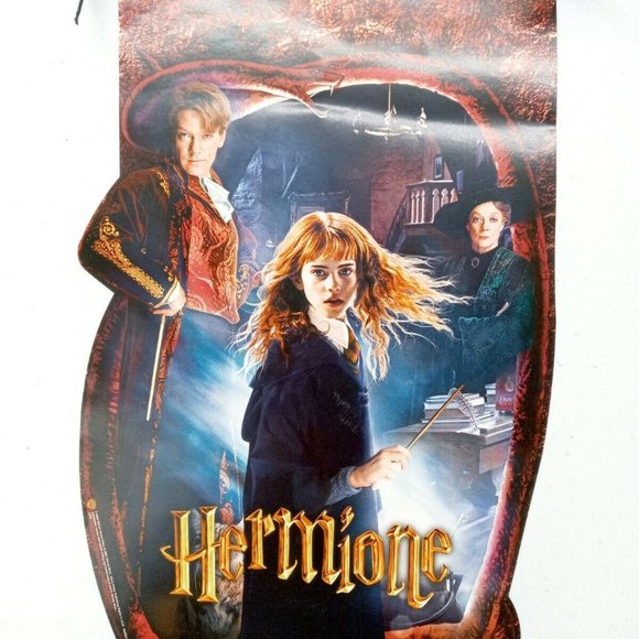 Harry Potter Store Display Banner Promo Chamber Secrets UK DVD Flags Vintage New - Picture 6 of 9